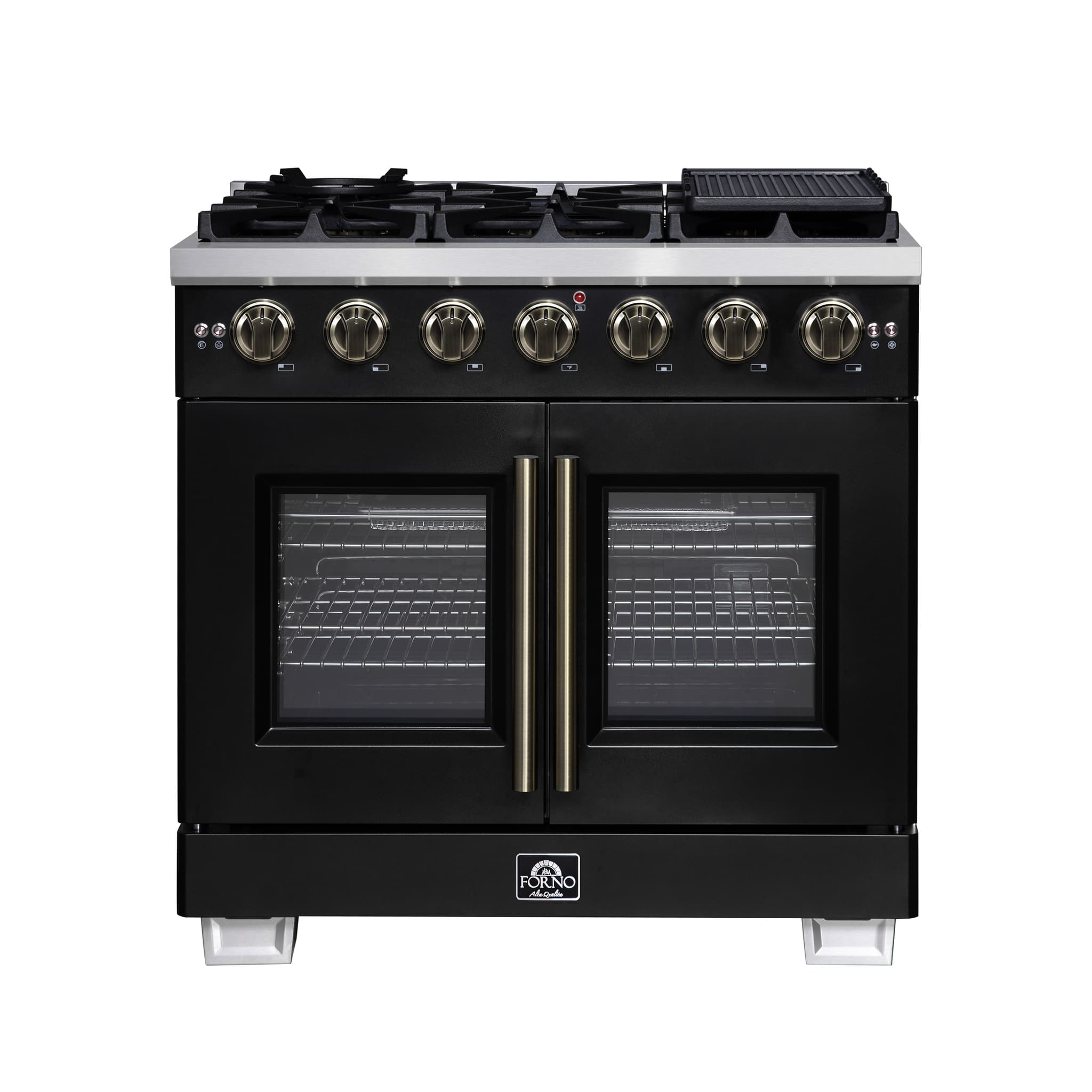 Forno Commerciale 36 Inch Gas Range with 6 Burners