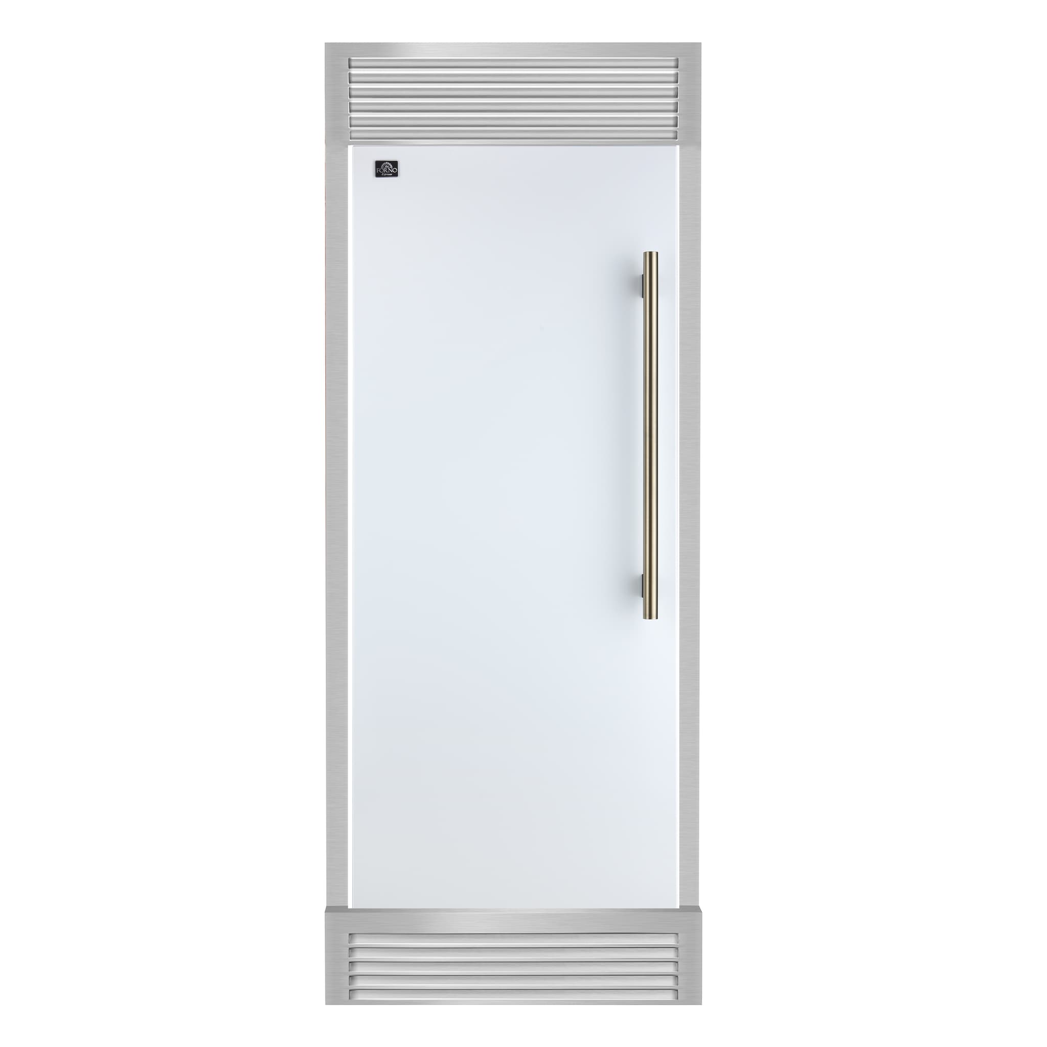 Forno Guardia 24-Inch Bottom Freezer Refrigerator, Right Swing, 10.8 cu.ft, ENERGY STAR Certified
