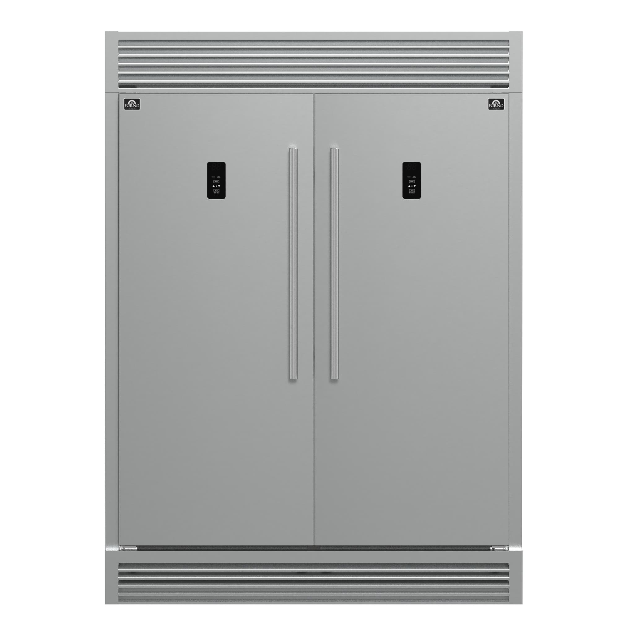 Forno Asti 30-Inch French Door Electric Wall Oven in Stainless Steel, 3.68 cu. ft. True Convection, 3,600W, Air Fry, Sous Vide, Self-Clean