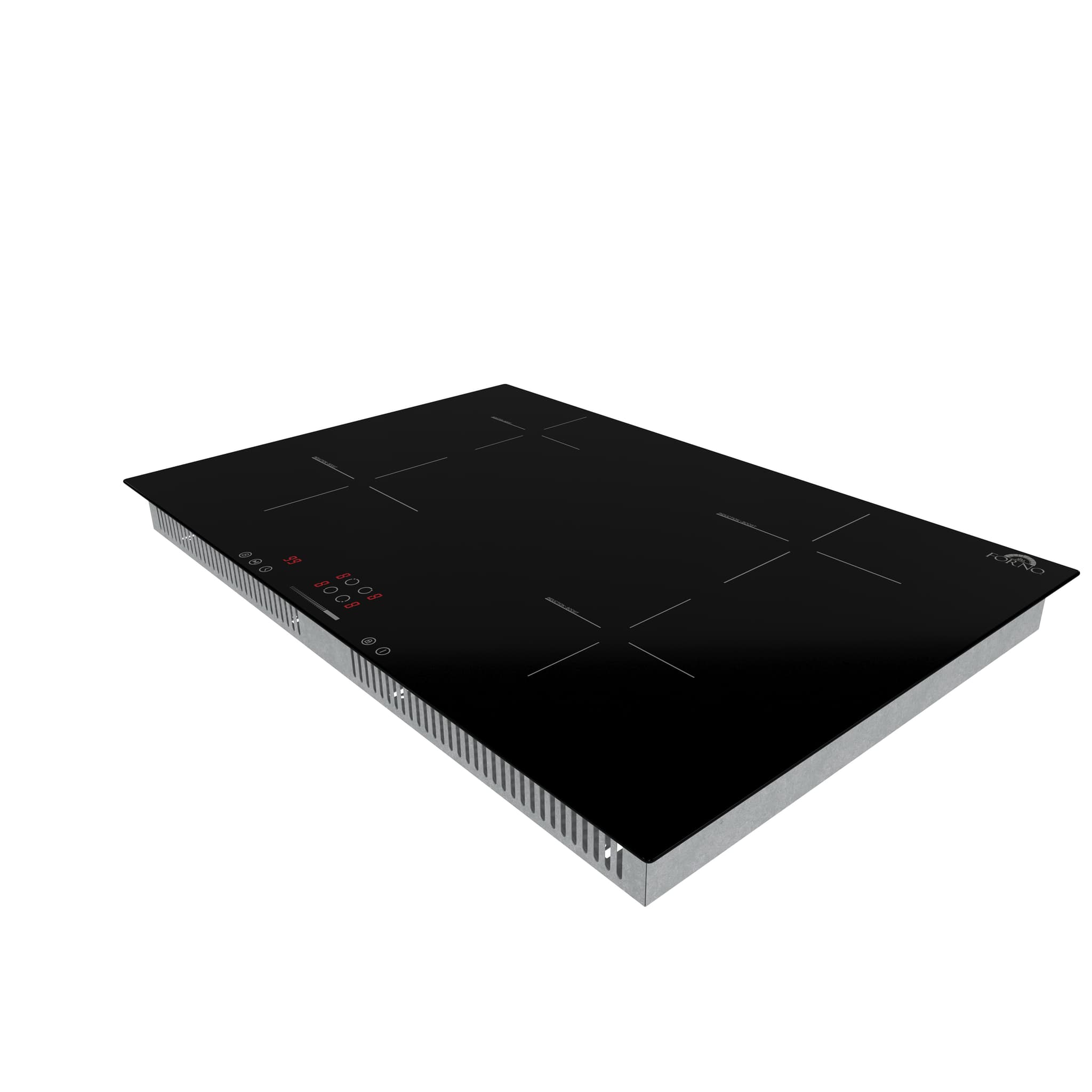 Forno Parco 36-Inch Induction Cooktop, 5 Zones, 10,200W Total Power, Touch Control, 9 Power Levels, Booster Function