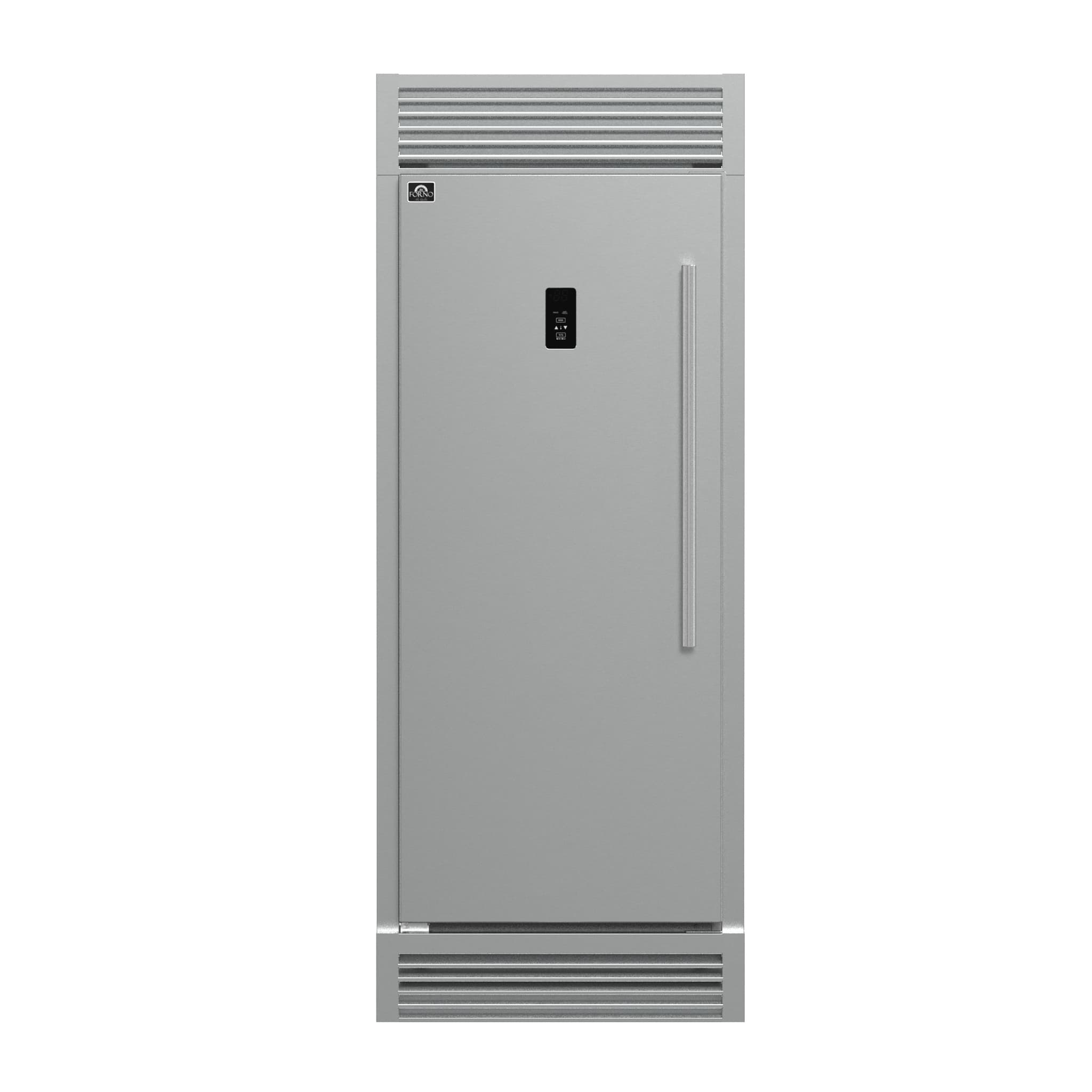 Forno Como 24-Inch Indoor Outdoor Drawer Refrigerator, 4.87 cu.ft, Stainless Steel Interior, Adjustable Shelves, LED Lighting