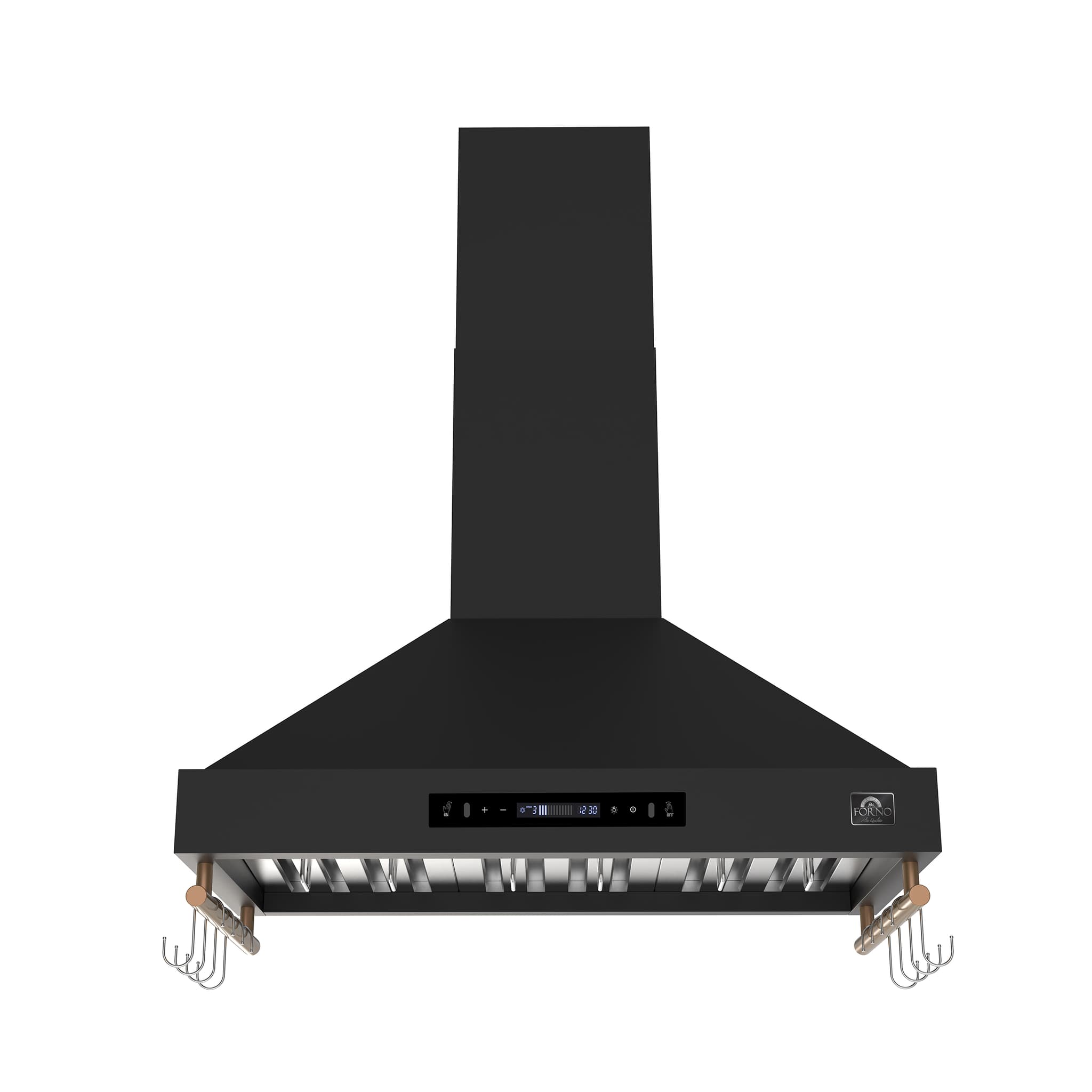 Forno Biagio 60-Inch Wall Mounted Range Hood, Stainless Steel, Heavy Duty
