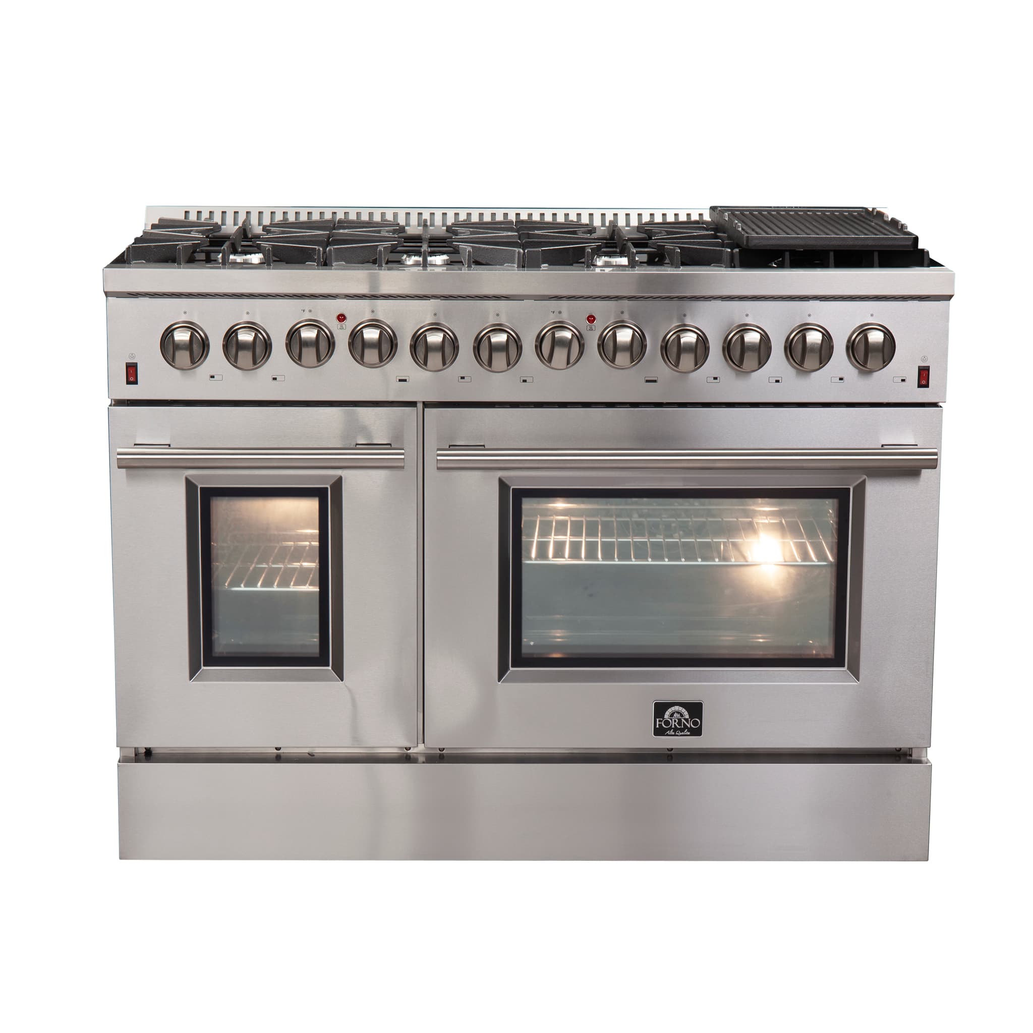 Forno Galiano 36" Freestanding French Door Dual Fuel Range