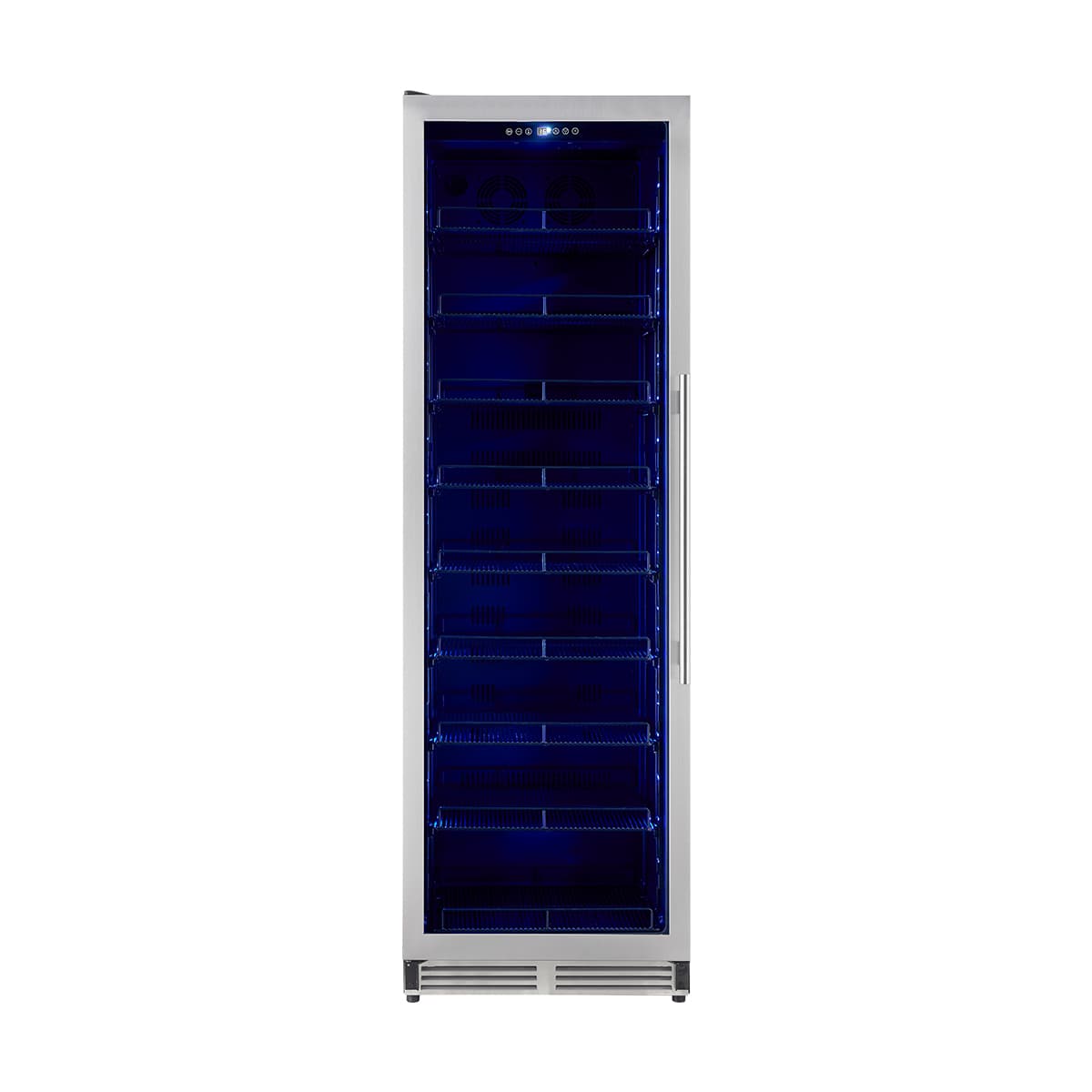 Forno Avellino 24-Inch Dual Zone Wine Cooler, 16 cu.ft, Adjustable Temperature Zones, Stainless Steel