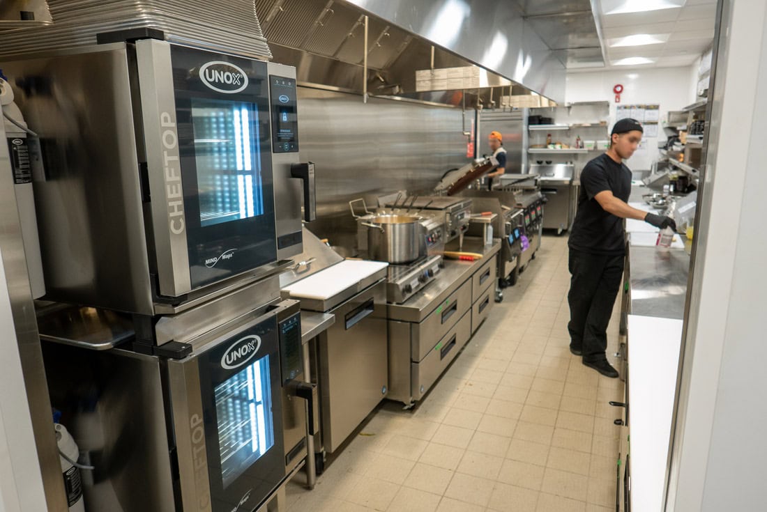 Cuisine du Blaxton Québec — vue d'ensemble