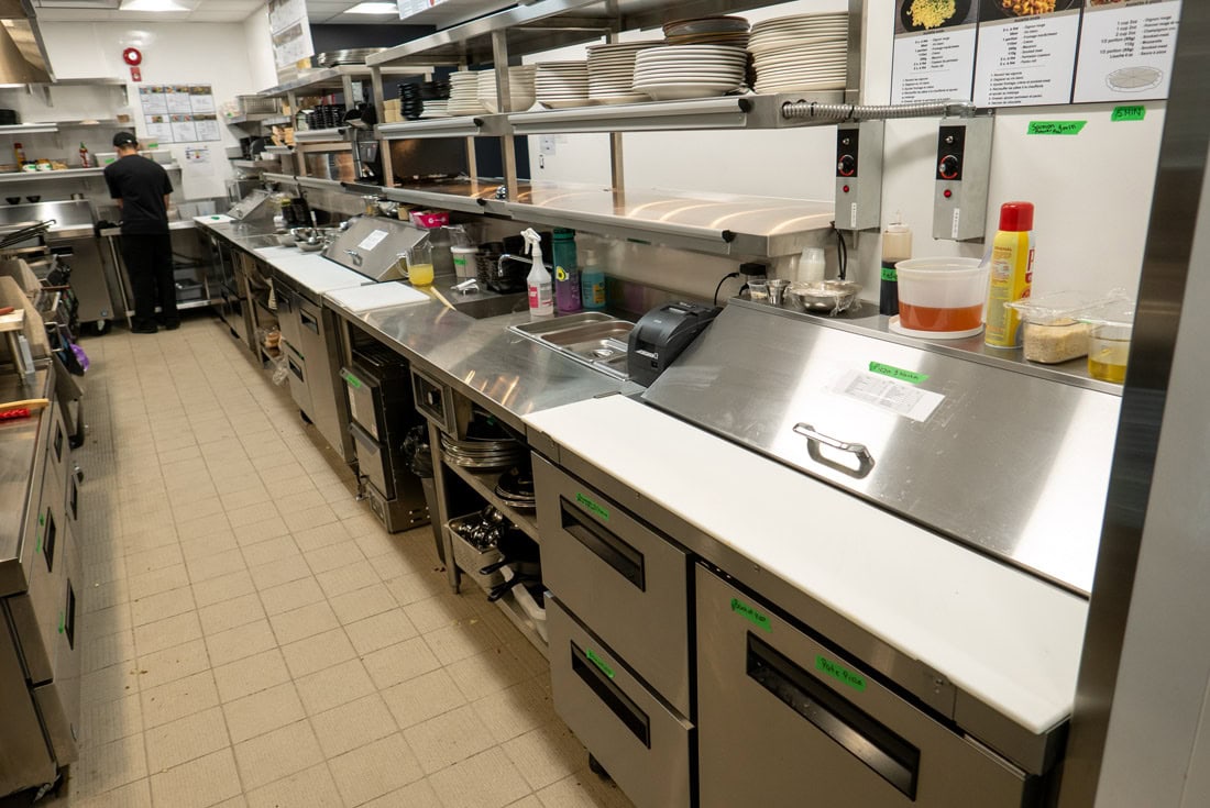 Service du froid cuisine Blaxton